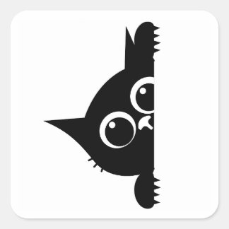 Peekaboo Cat Sticker