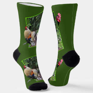 Peekaboo Chickens, Crew Socks