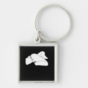 Peekaboo Classic Funny Key Ring
