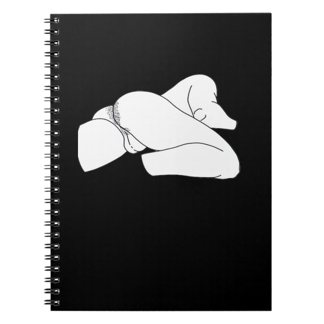 Peekaboo Classic Funny Notebook (Front)