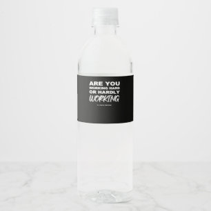 Peekaboo Claws Water Bottle Label