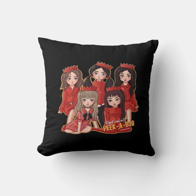 Peekaboo Cosy Autumn Cushion (Front)