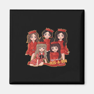 Peekaboo Cosy Autumn Magnet