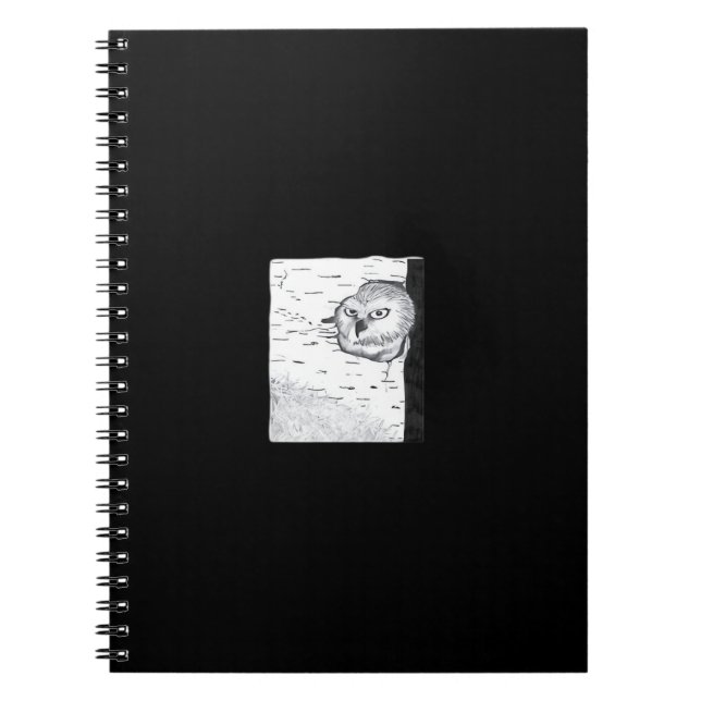 Peekaboo Cute Basic Notebook (Front)