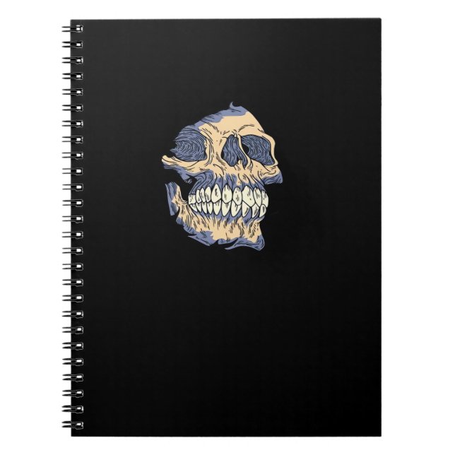 Peekaboo Death Skull Notebook (Front)