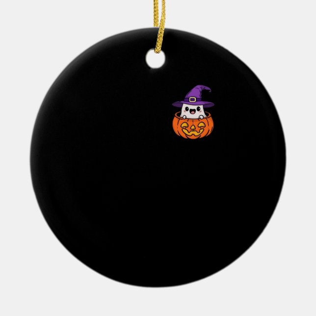 Peekaboo Essential Basic Design Ceramic Tree Decoration (Front)