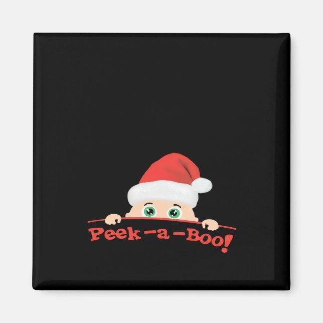 Peekaboo  Fitted Magnet (Front)