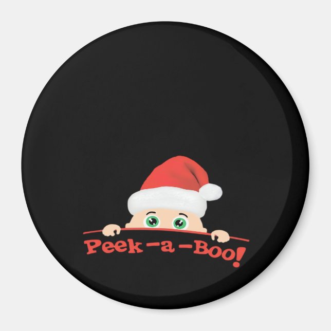 Peekaboo  Fitted Magnet (Front)