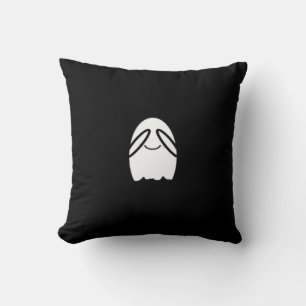 Peekaboo Funny Slogan Cushion