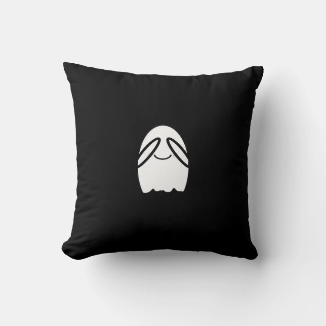 Peekaboo Funny Slogan Cushion (Front)