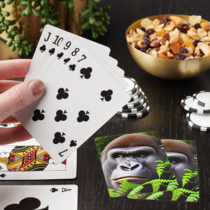 Peekaboo Gorilla, Deck Of Playing Cards