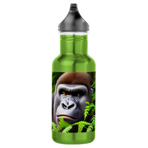 Peekaboo Gorilla, Water Bottle