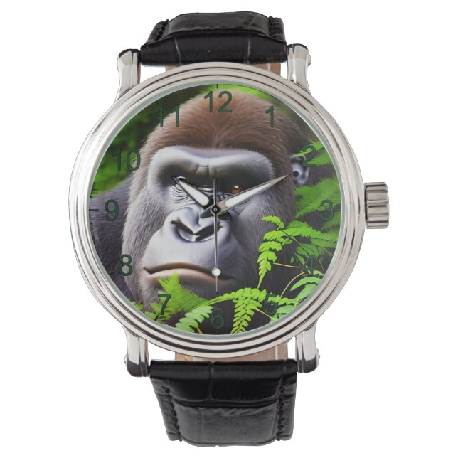 Peekaboo Gorilla, Wrist Watch (Front)