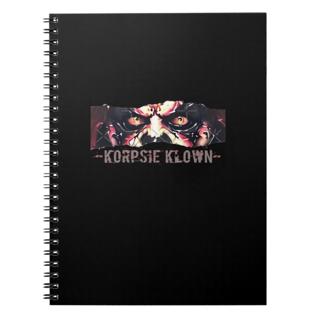 Peekaboo Graphic Autumn Vibes Notebook (Front)