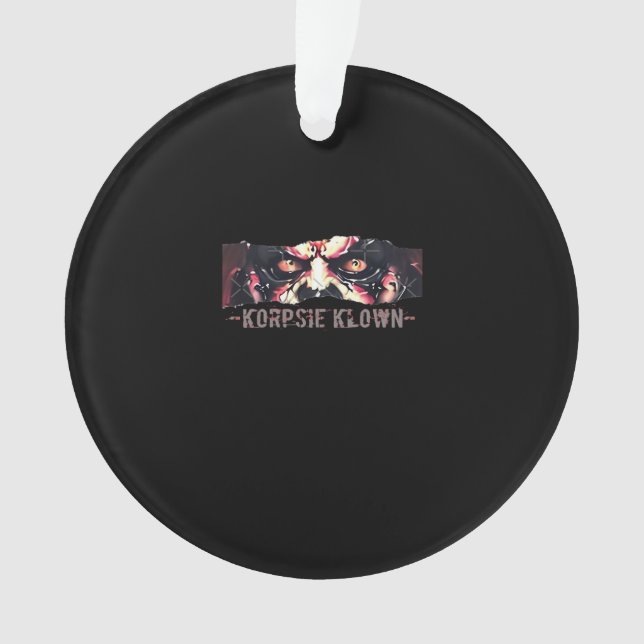 Peekaboo Graphic Autumn Vibes Ornament (Front)