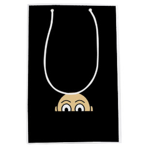 Peekaboo Graphic Basic Quote Medium Gift Bag