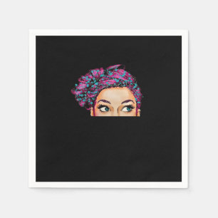 Peekaboo Halloween Design Napkin