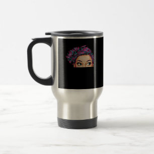 Peekaboo Halloween Design Travel Mug