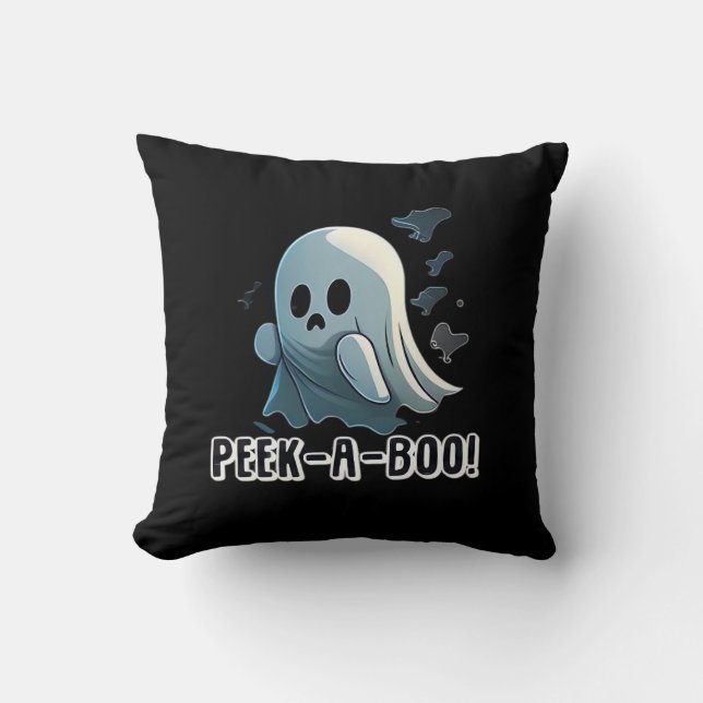 Peekaboo Halloween Edition Cushion (Front)