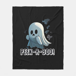Peekaboo Halloween Edition Fleece Blanket