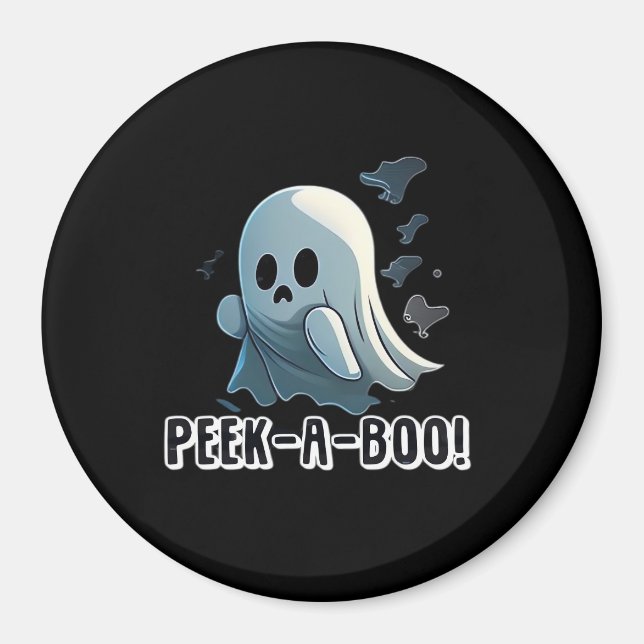 Peekaboo Halloween Edition Magnet (Front)