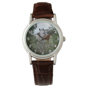 Peekaboo Horses, Ladies Wristwatch