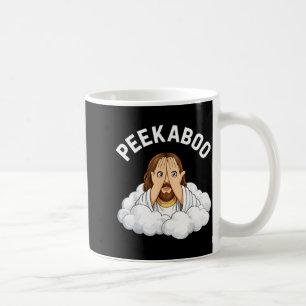 Peekaboo Jesus Coffee Mug
