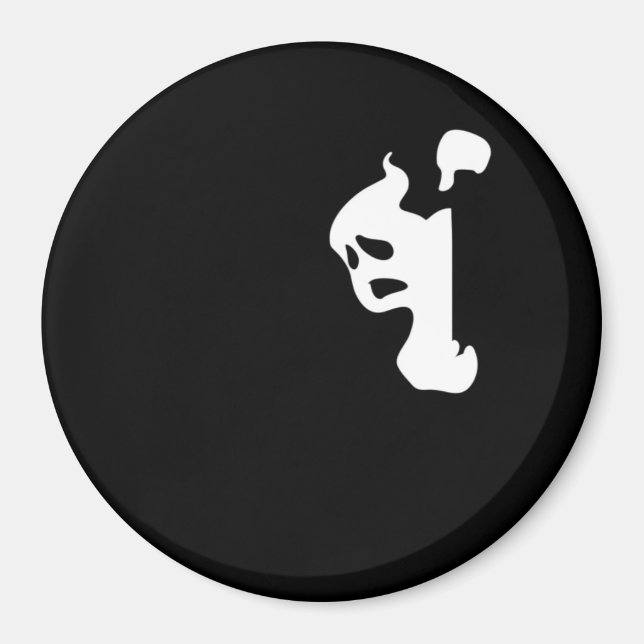 Peekaboo Lazy Sloth Magnet (Front)