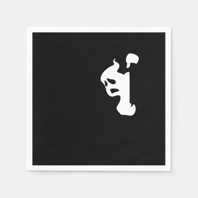 Peekaboo Lazy Sloth Napkin (Front)