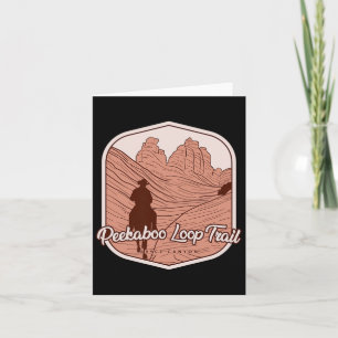 Peekaboo Loop Trail - Bryce Canyon Horseback Ridin Card