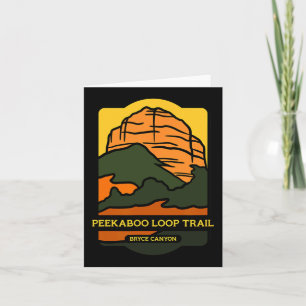 Peekaboo Loop Trail - Bryce Canyon Horseback Ridin Card