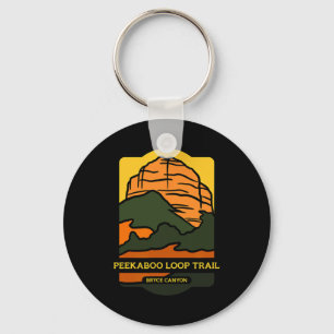 Peekaboo Loop Trail - Bryce Canyon Horseback Ridin Key Ring