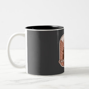 Peekaboo Loop Trail - Bryce Canyon horseback ridin Two-Tone Coffee Mug