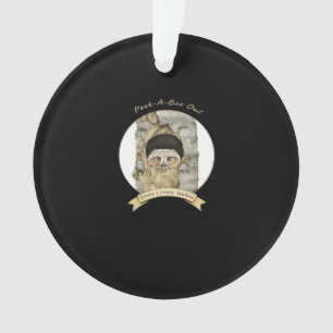 Peekaboo Meme Design For Halloween Ornament