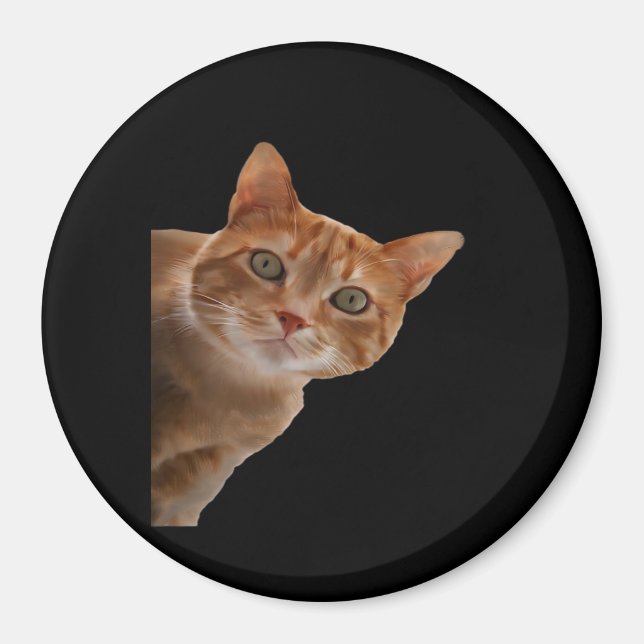 Peekaboo- Painting Magnet (Front)