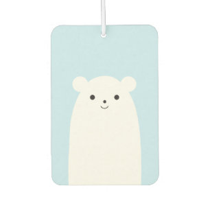 Peekaboo Polar Bear Car Air Freshener