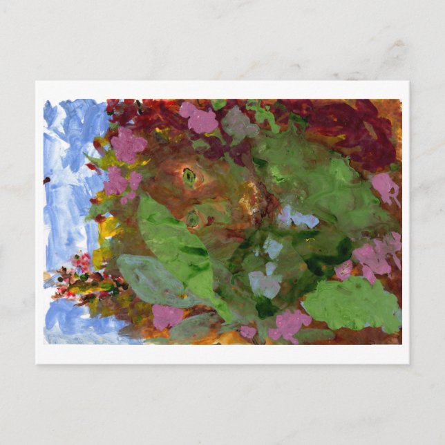Peekaboo postcard (Front)