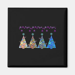 Peekaboo Reindeer Classic Magnet