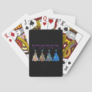 Peekaboo Reindeer Classic Playing Cards