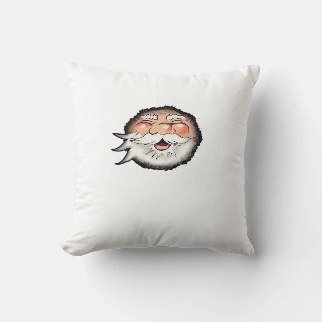 Peekaboo Santa Classic Cushion (Front)