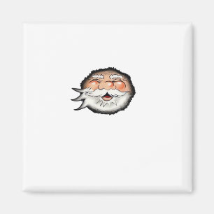 Peekaboo Santa Classic Magnet