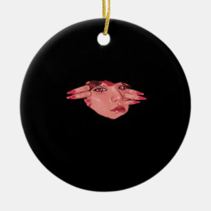 Peekaboo – Sloth Design Vibes Ceramic Tree Decoration