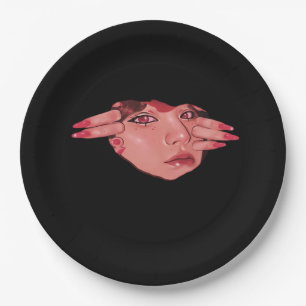 Peekaboo – Sloth Design Vibes Paper Plate