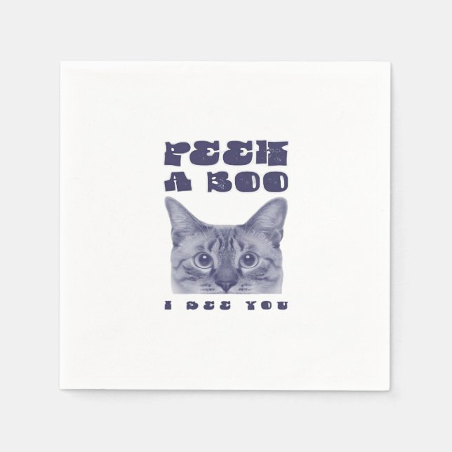 Peekaboo – Sloth Halloween Surprise Napkin (Front)