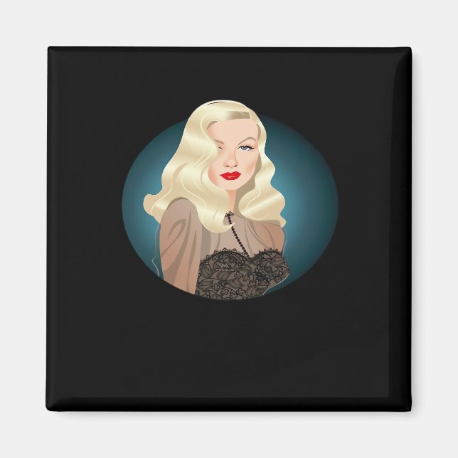 Peekaboo Spooky Quote Magnet (Front)