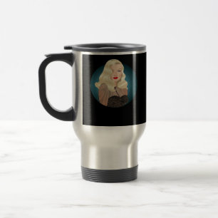 Peekaboo Spooky Quote Travel Mug