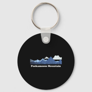 Peekamoose Mountain Peak Bygger New York Ny Climbi Key Ring