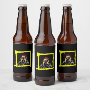 Peeker Creative Beer Bottle Label
