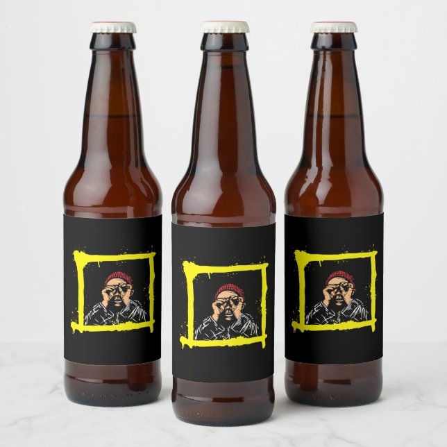 Peeker Creative Beer Bottle Label (Bottles)