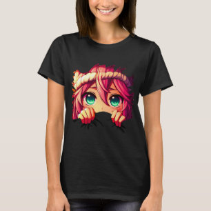 Peeking Anime T-Shirt